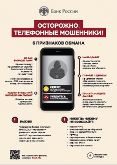 Осторожно: телефонные мошенники! 